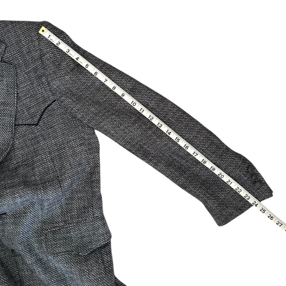 PAGANO WEST Vintage Men’s WesternStyle Blazer SportCoat Gray Tweed WoolBlend 42R - Picture 14 of 15